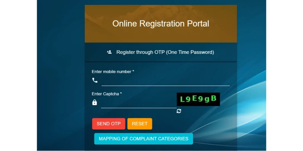 Online Registration Portal